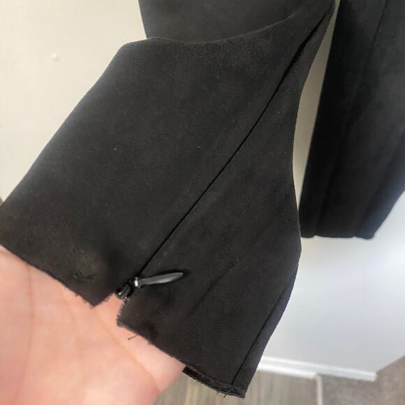 TRUTH by Republic NWT Faux Suede Leather Pant with Ankle Zip Sz S - Picture 7 of 11